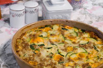 Eggplant Zucchini Casserole